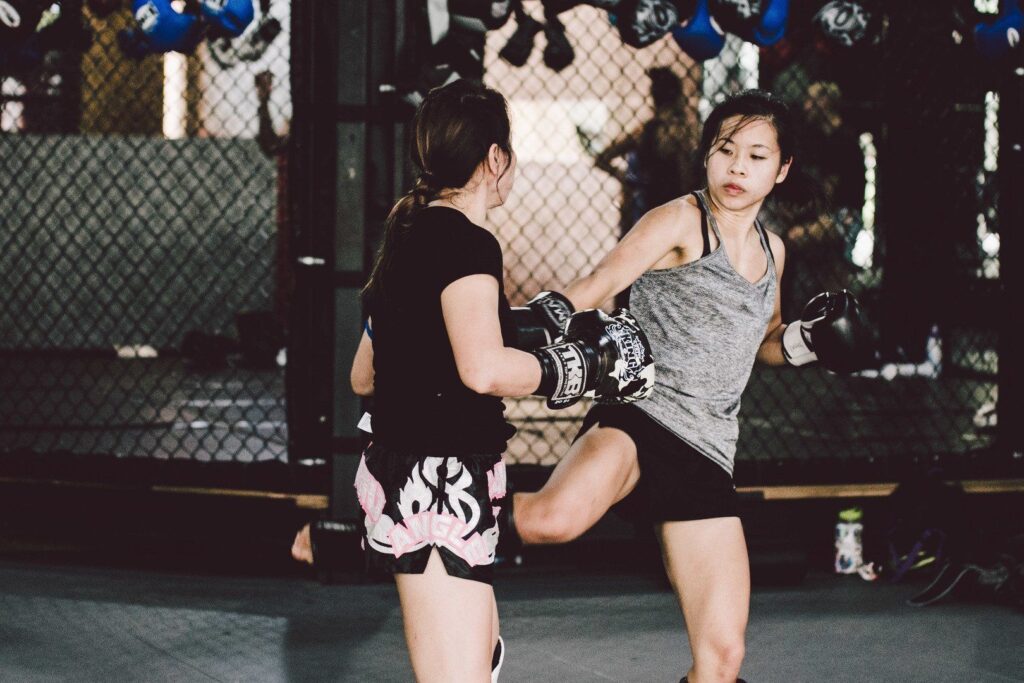 Sparring is a great way to elevate your game. 