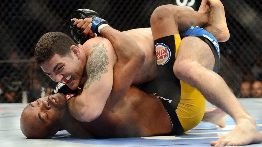 Out of Chris Weidman's 13 wins, 6 are by knockout.