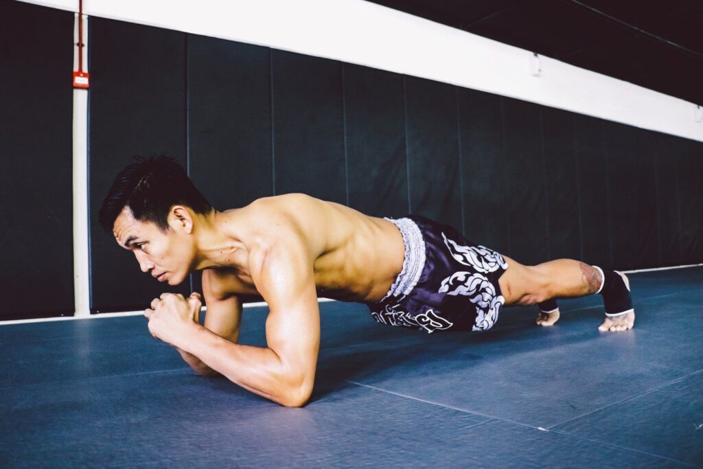 Planks work all the muscles in your core.