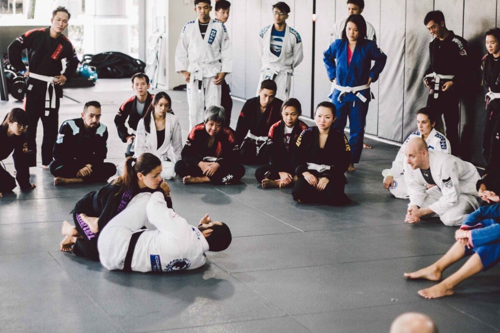 With so many techniques to learn, there's never a dull moment on the mats.