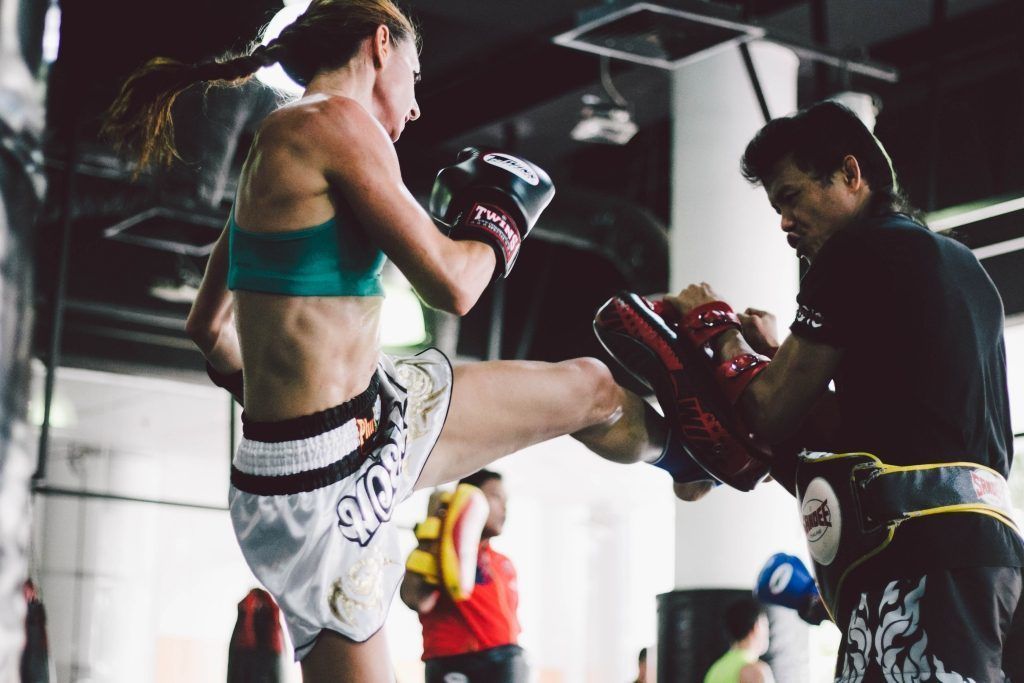 Muay Thai utilizes a beautiful symphony of kicks, punches, knees, and elbows with fluidity and grace.