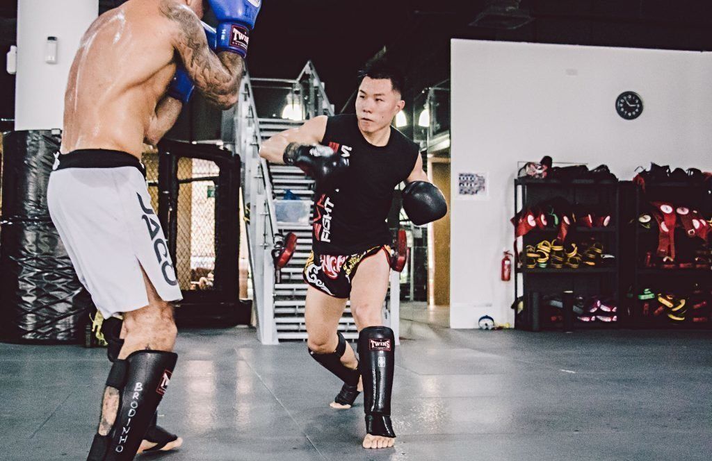Many Muay Thai practitioners place emphasis on training their core so that they are able to absorb a body shot.