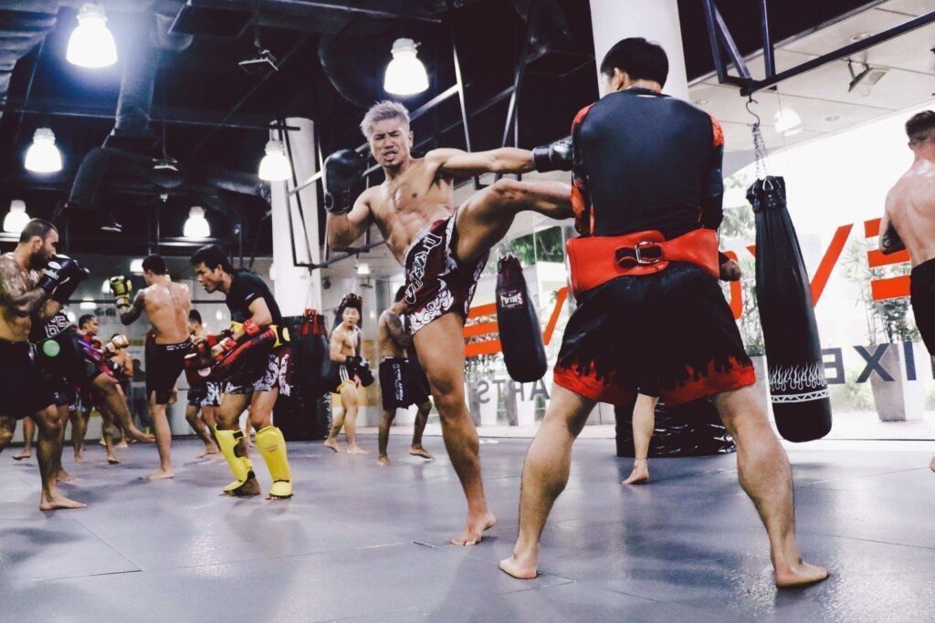 You can burn up to 1,000 calories in a 60 minute Muay Thai training session.