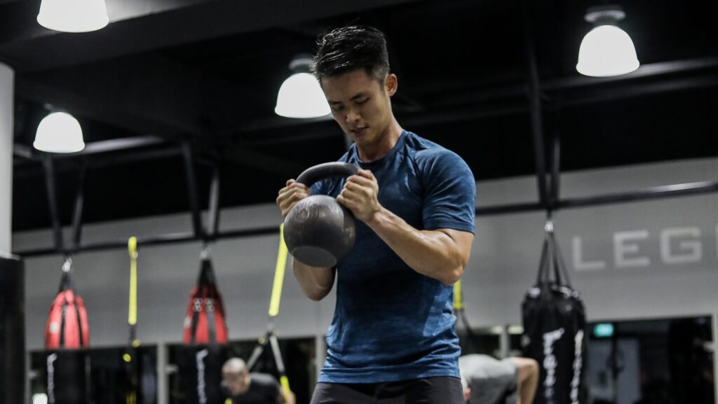 Circuit Training Routine Weights