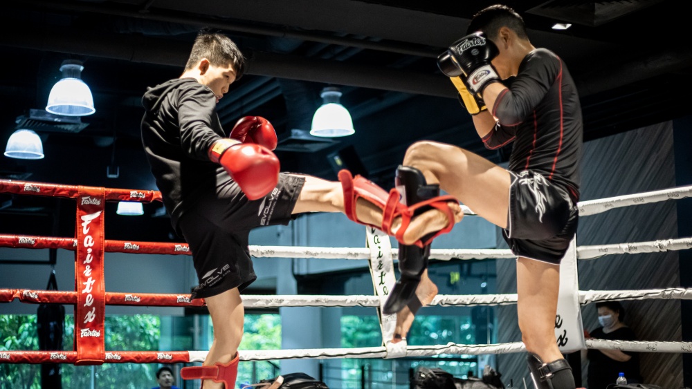 muay thai spar