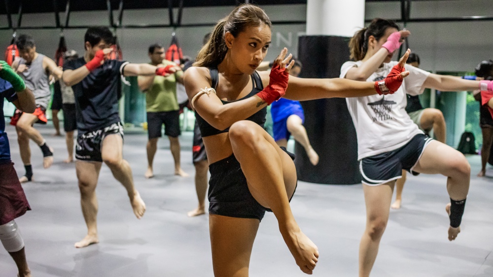  muay thai lady