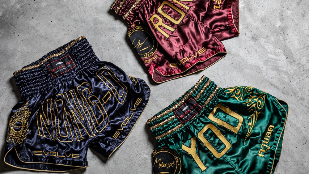 CUSTOM Retro Muay Thai Shorts - 6 colors