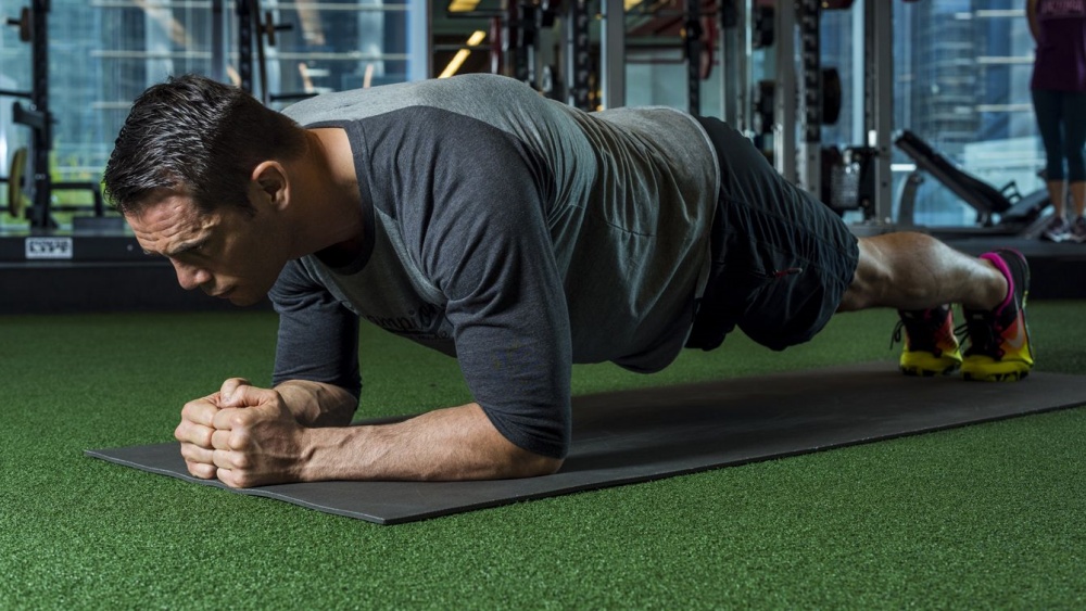 Core stabilization exercises on two force platforms. *Variations of the