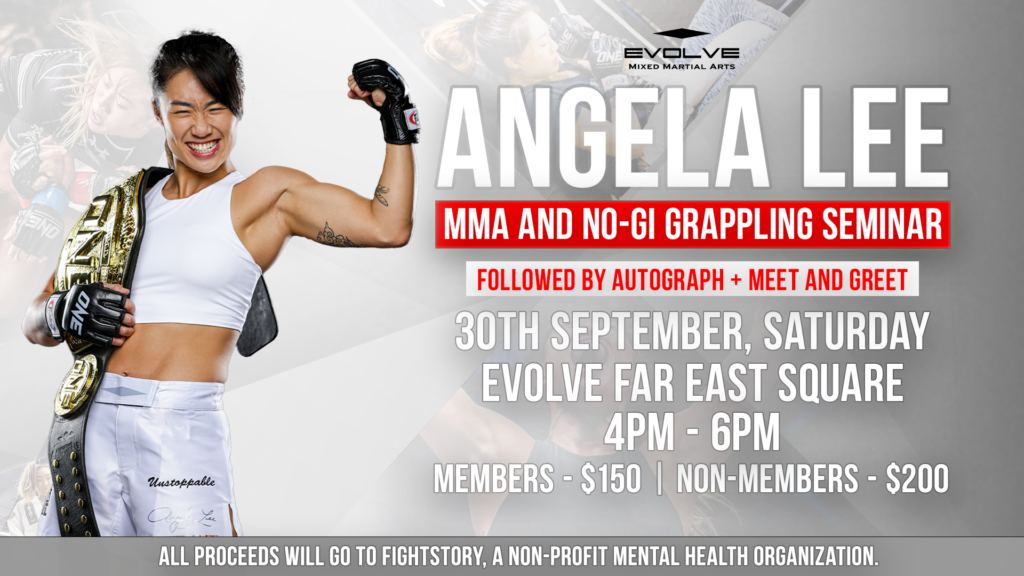 MMA & No-Gi Grappling Seminar By Angela Lee