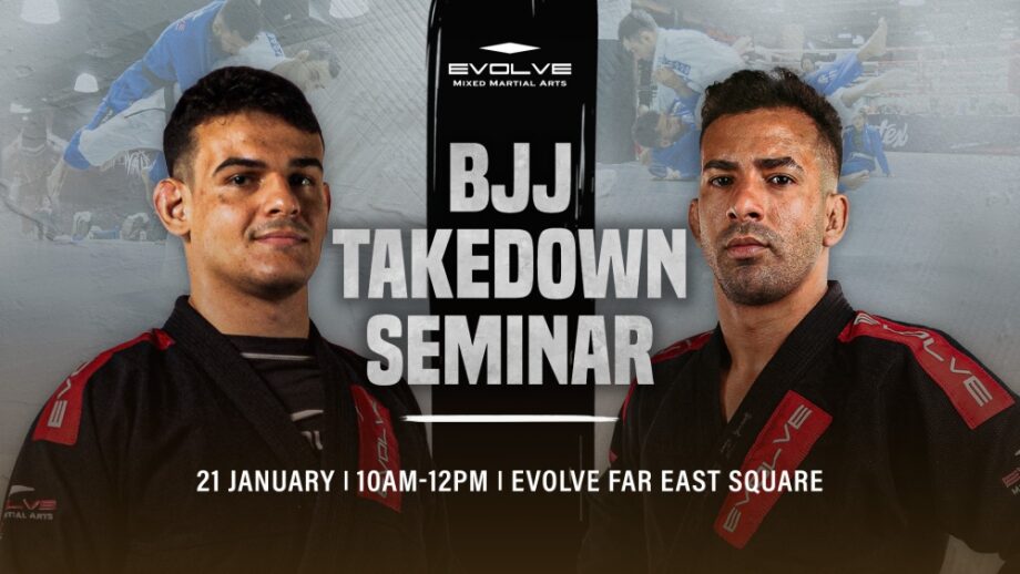 BJJ Takedown Seminar With World Champions Evolve MMA Asia's 1