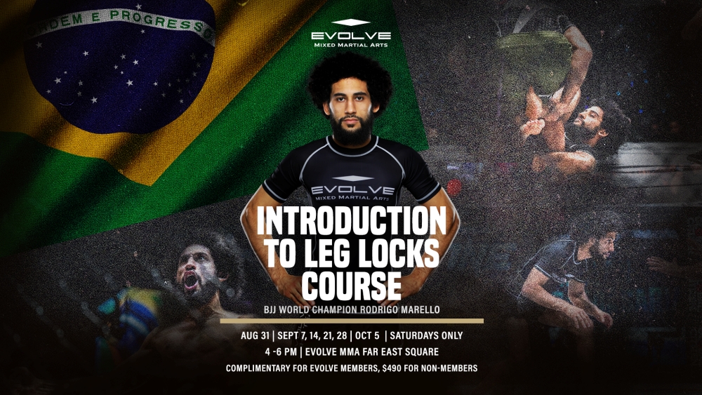 Introduction To Leg Locks Course With BJJ World Champion Rodrigo Marello