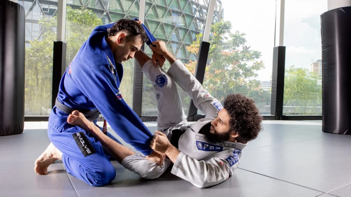 Brazilian Jiu-Jitsu training at Evolve MMA