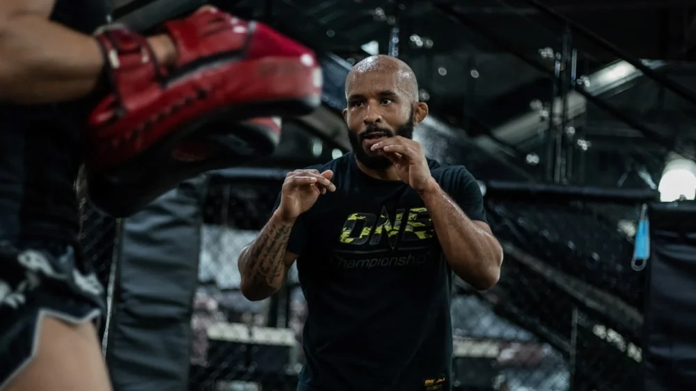 MMA training at Evolve MMA Singapore