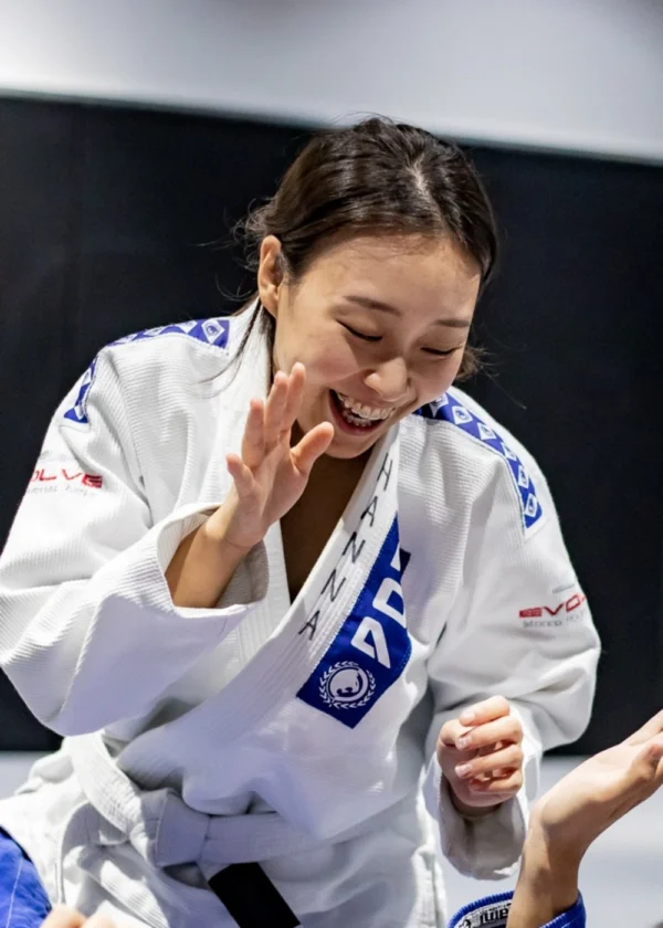 bjj happy girl